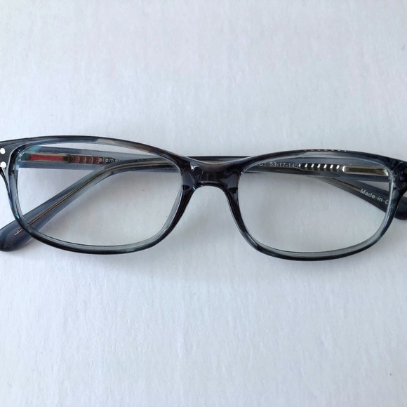 Elements by Europa eyeglasses glasses blue frame denim 196 - Picture 1 of 6